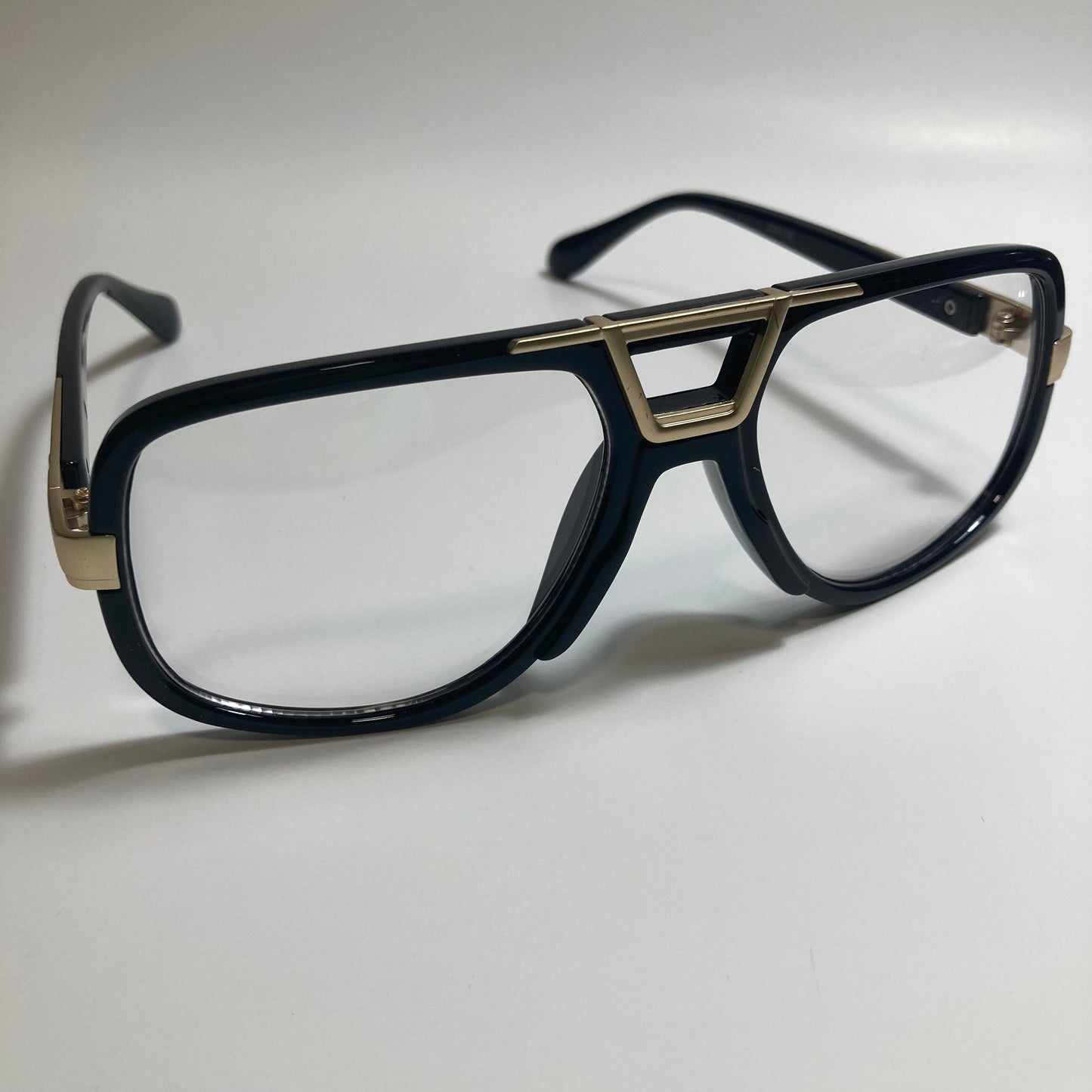 black mens fashion glasses