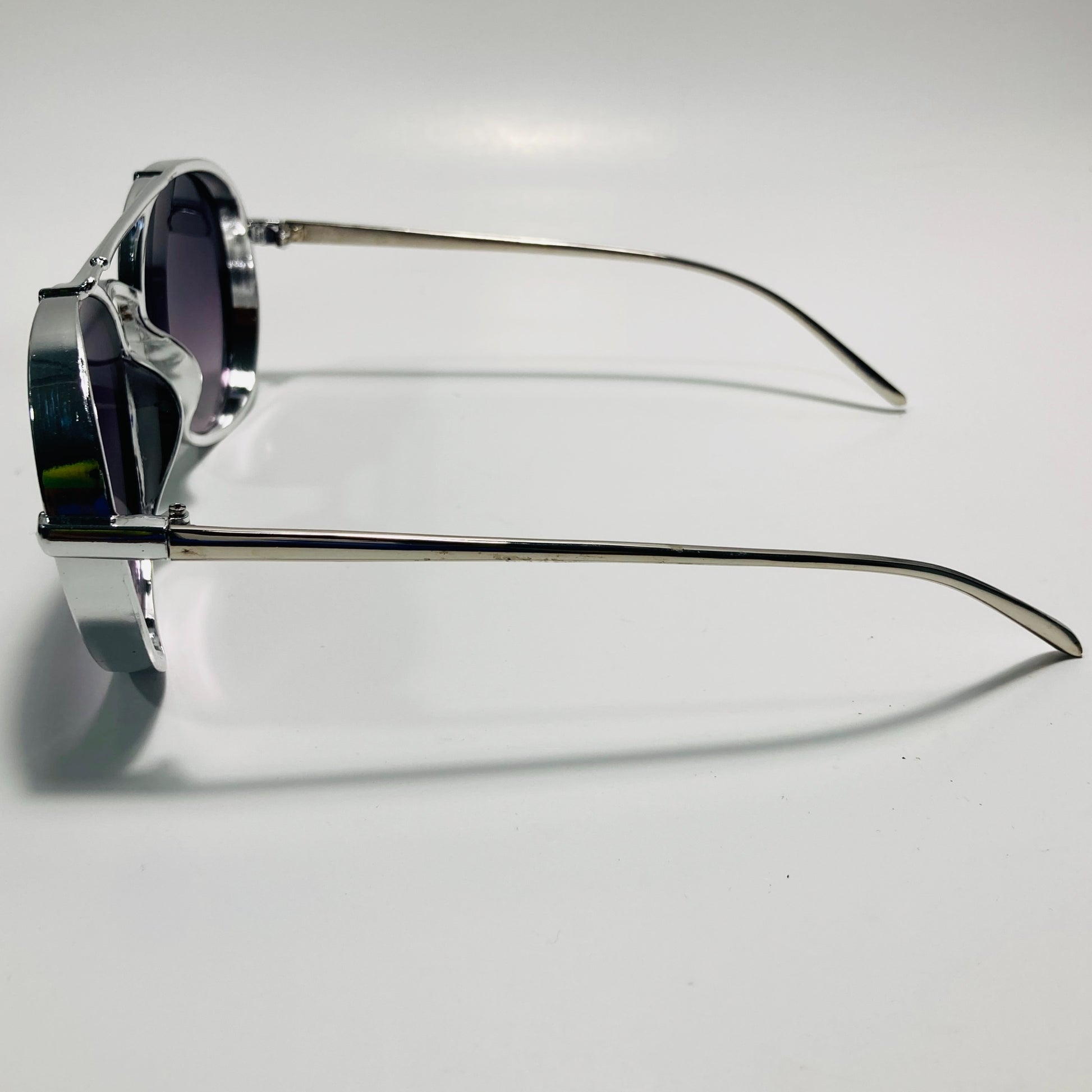 silver and black elvis sunglasses