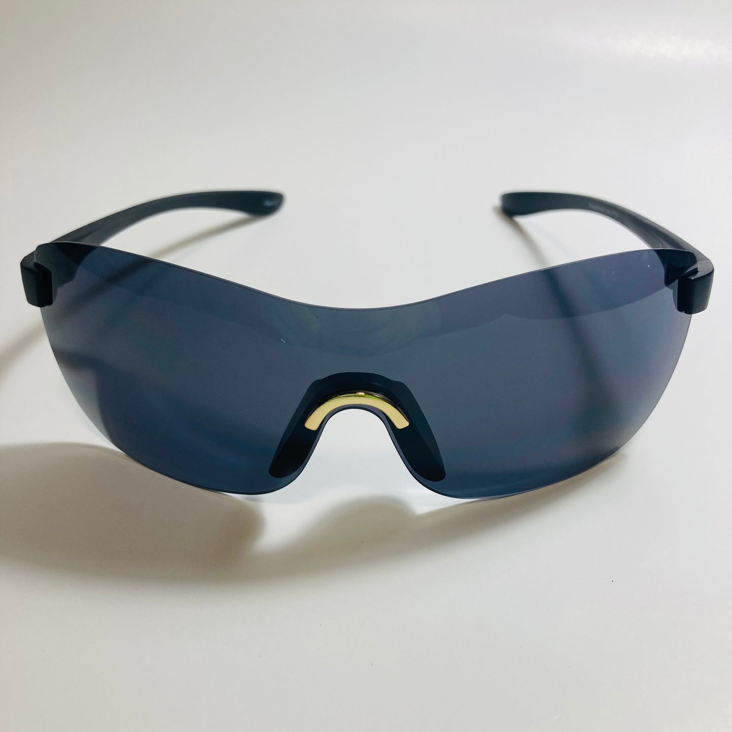 womens black and gold y2k sunglasses