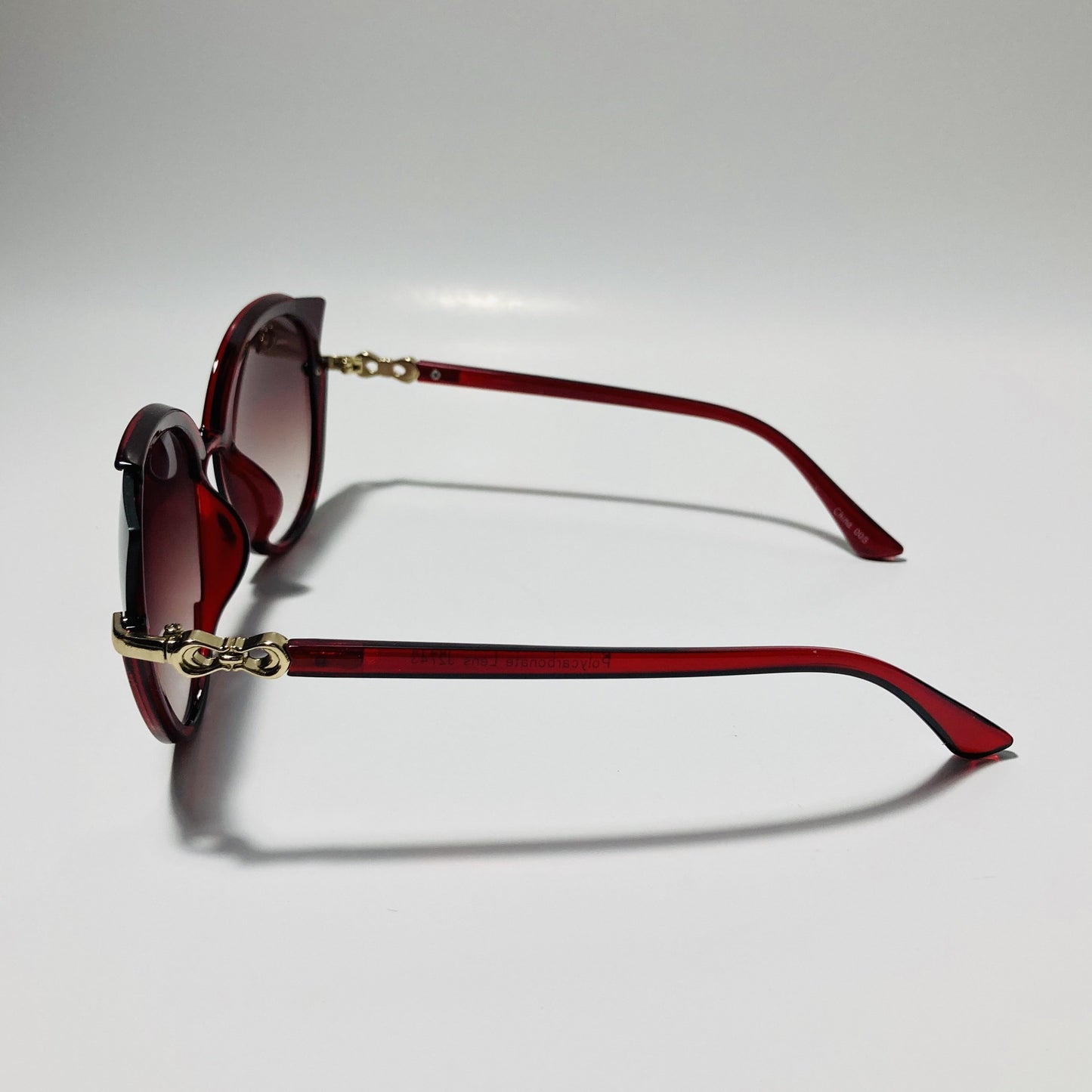 Womens red cat eye sunglasses