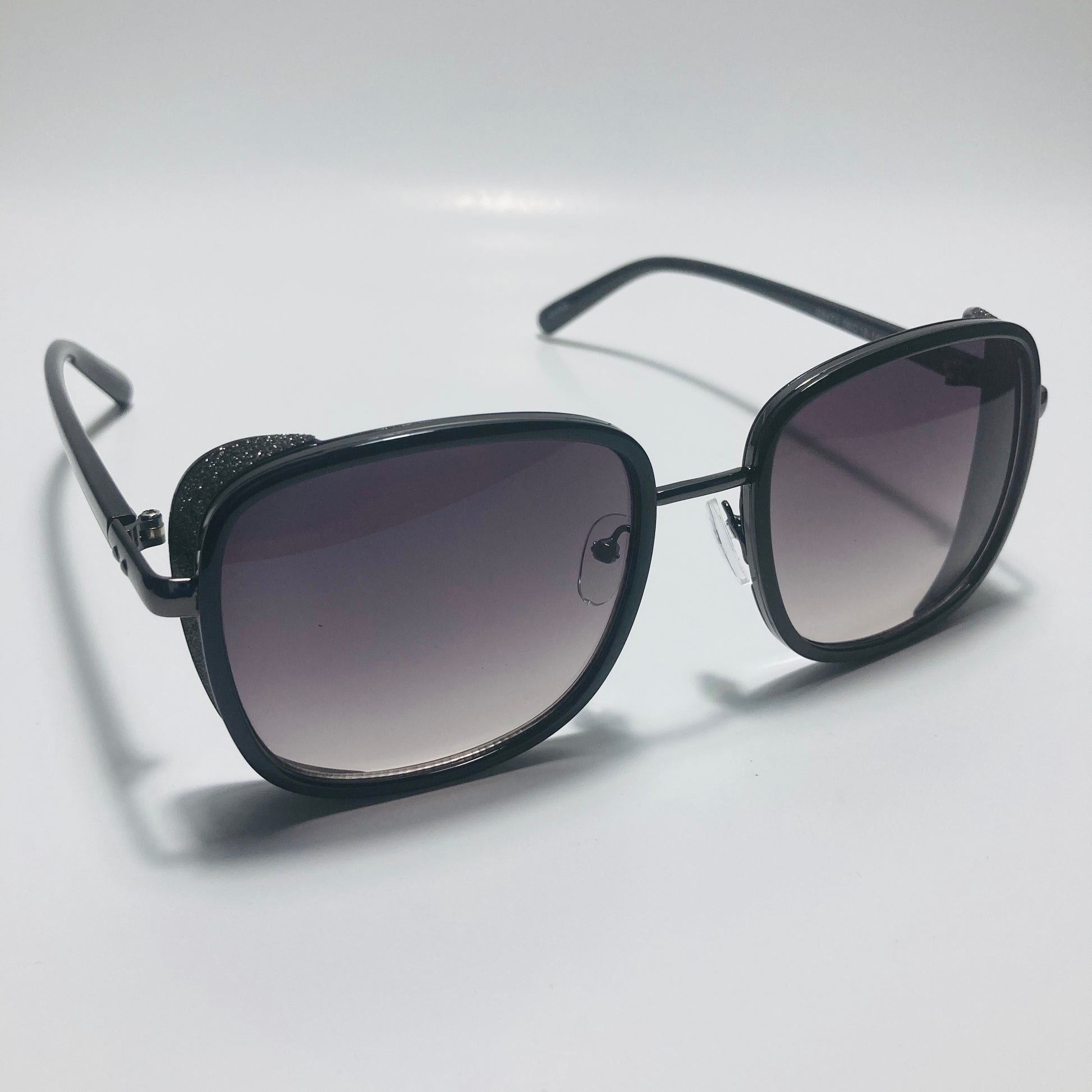 black elton john sunglasses