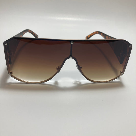 brown shield sunglasses
