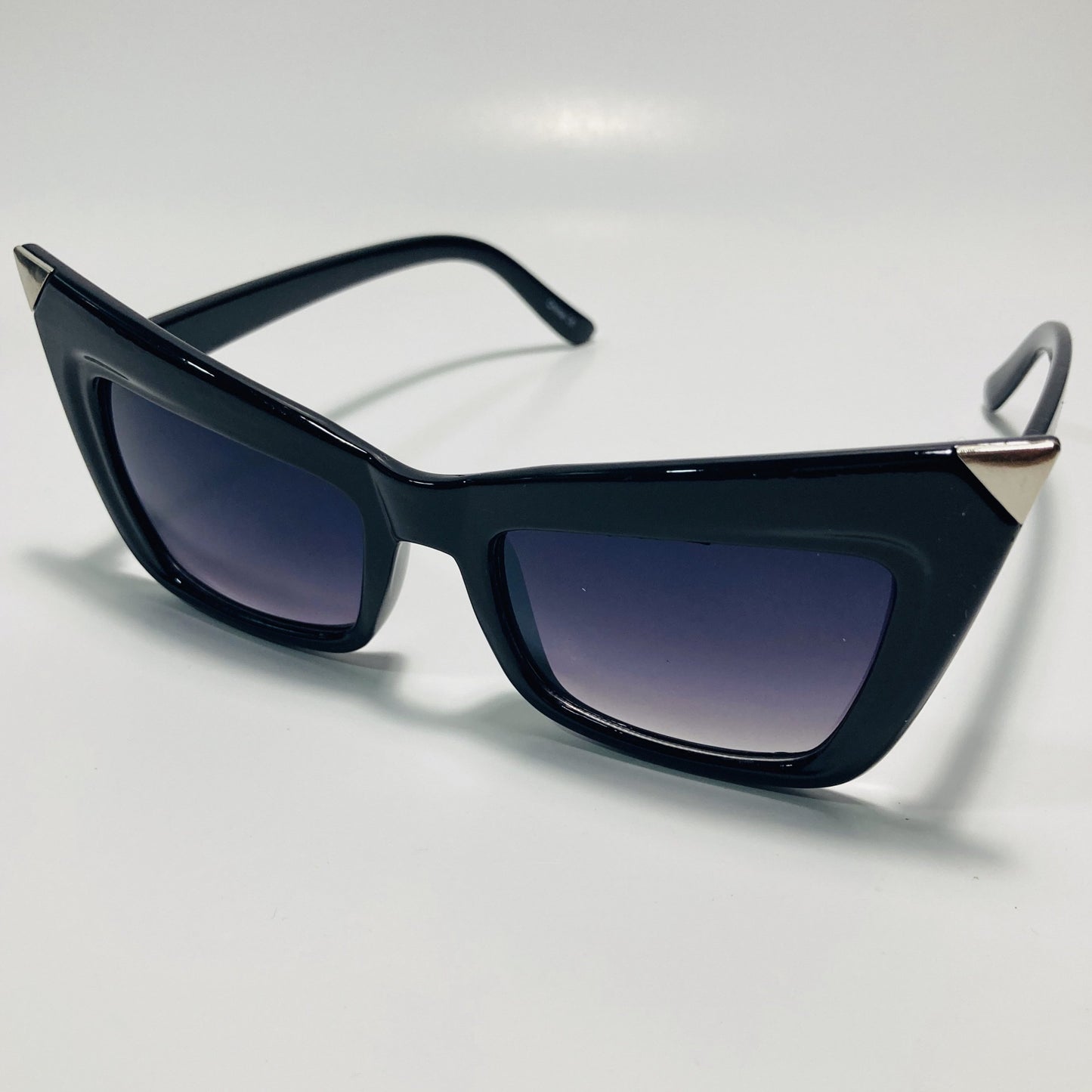 black goth sunglasses