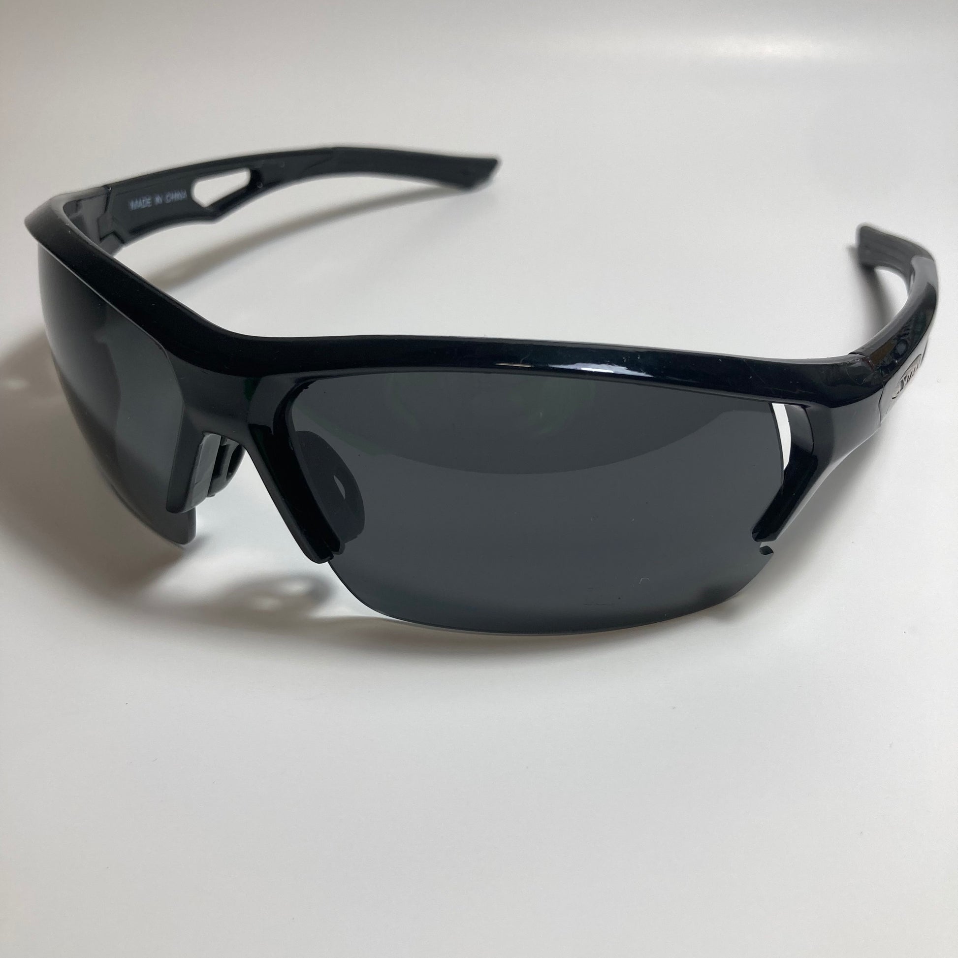 mens black wrap around sunglasses