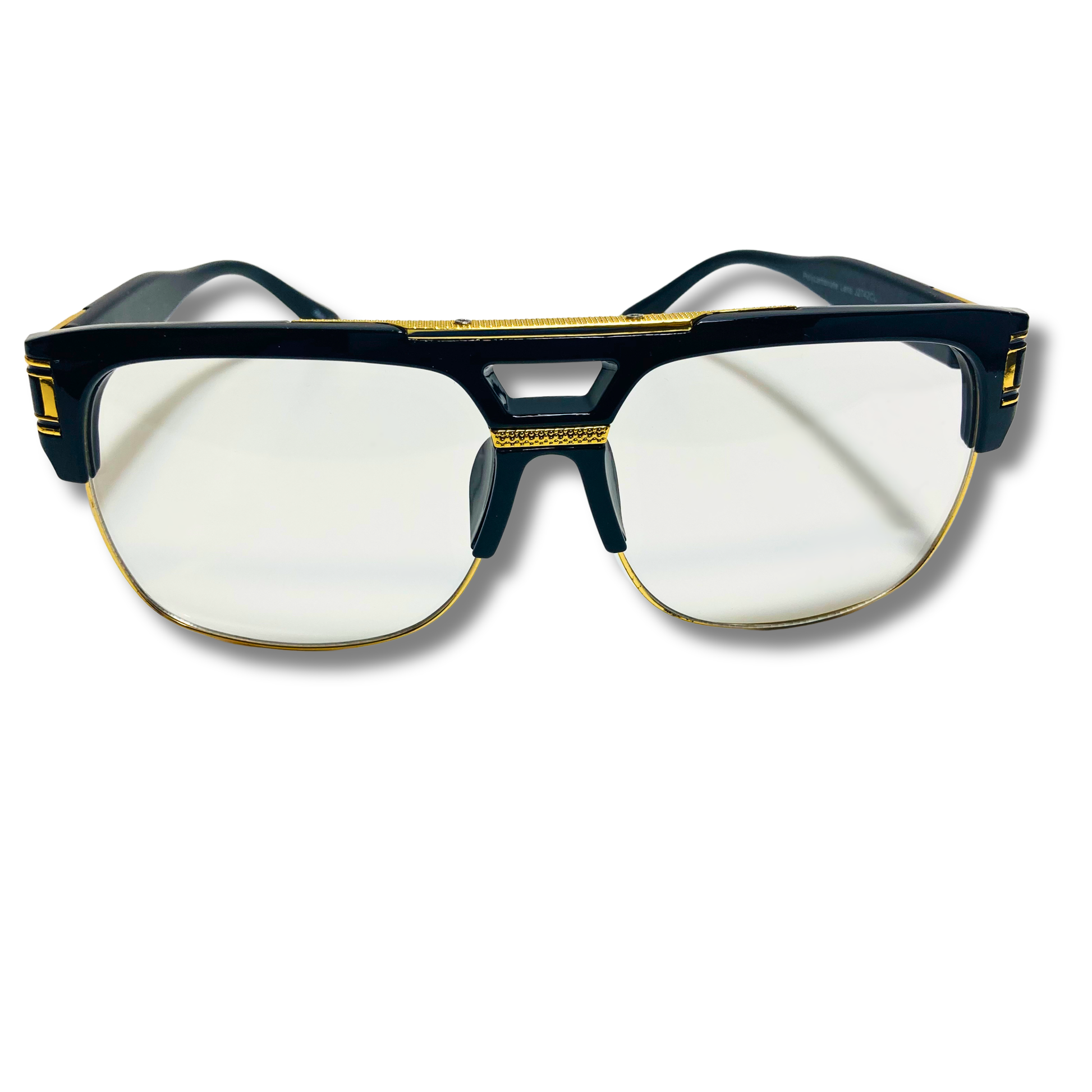The Gazelle x Retro 80s Gazelle Glasses with Metal Frame Brown The Gazelle x Retro 80s Gazelle Glasses with Metal Frame Brown