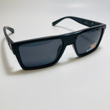 mens black square polarized sunglasses