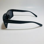 mens black square polarized sunglasses