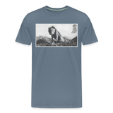 The War Dog Men's T-Shirt - steel blue