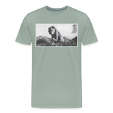 The War Dog Men's T-Shirt - steel green