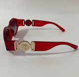 mens and womens red and black biggie sunglasses