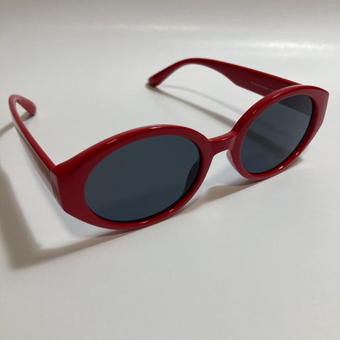 red and black womens round sunglasses