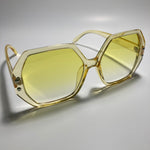 yellow womens oversize sunglasses