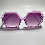 purple womens oversize sunglasses