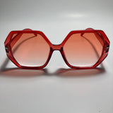 red womens oversize sunglasses