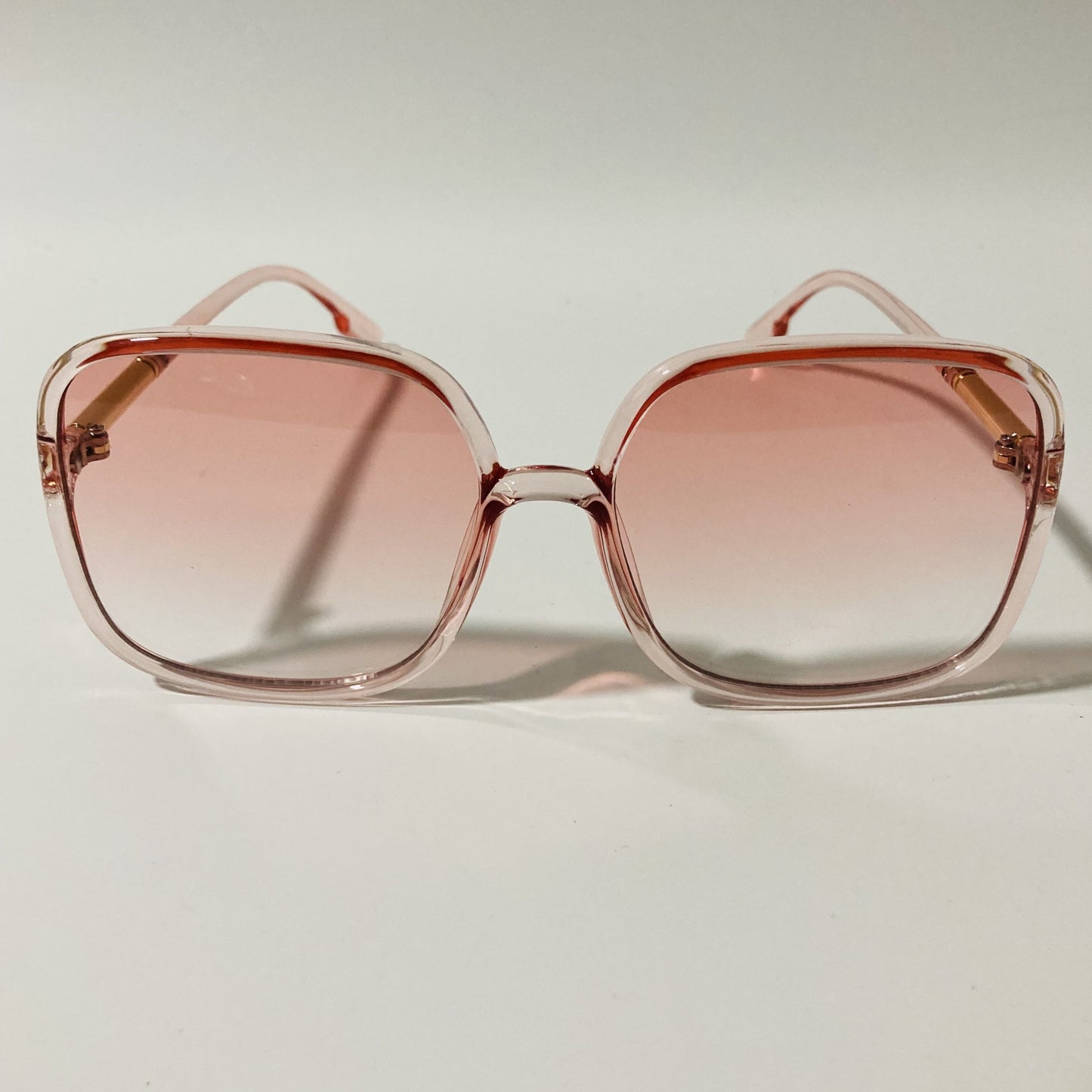 womens pink square oversize sunglasses