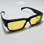 black and yellow eazy e sunglasses