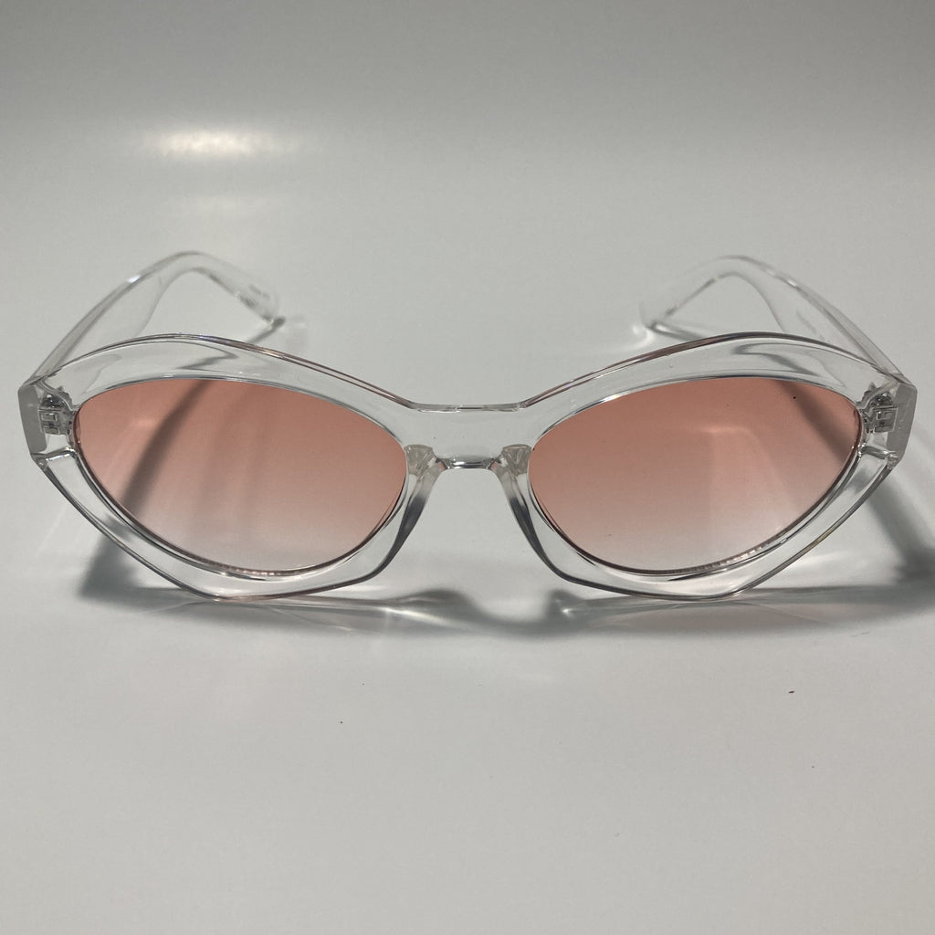 Louis Vuitton Pink/Silver Z1040W Rimless Thelma and Louise Cat Eye  Sunglasses at 1stDibs