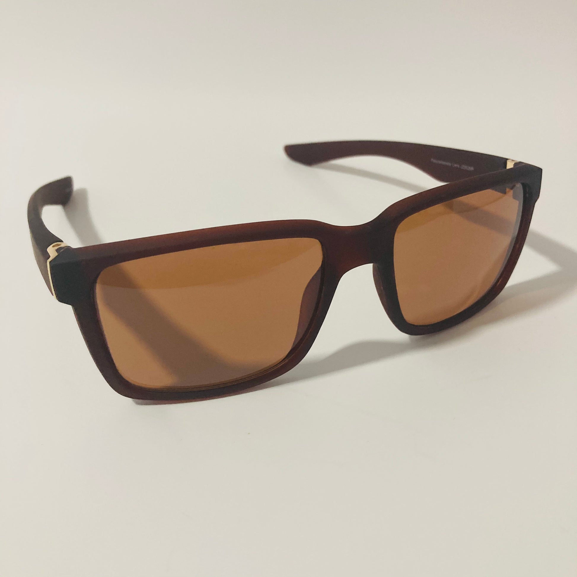 mens brown square sunglasses