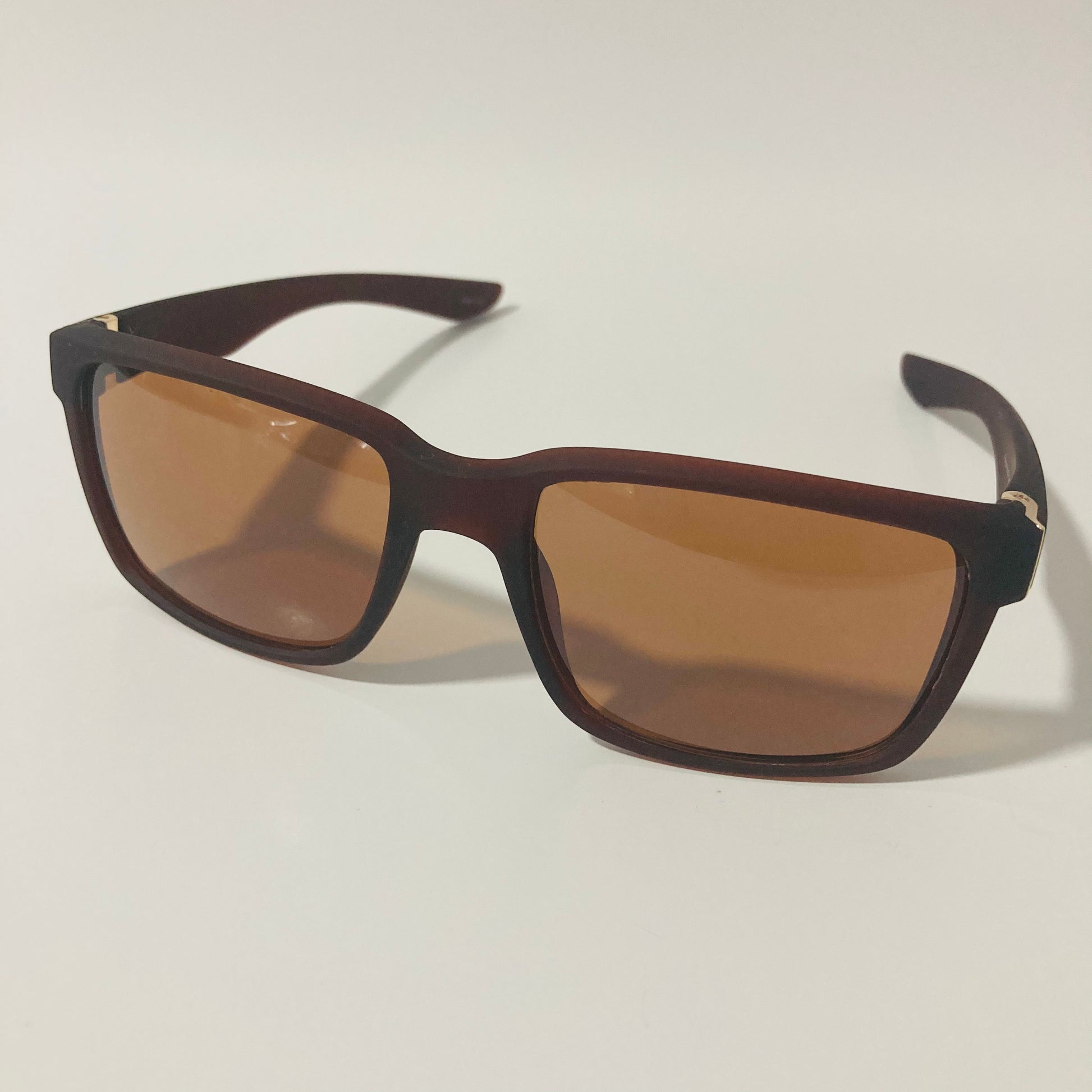 mens brown square sunglasses