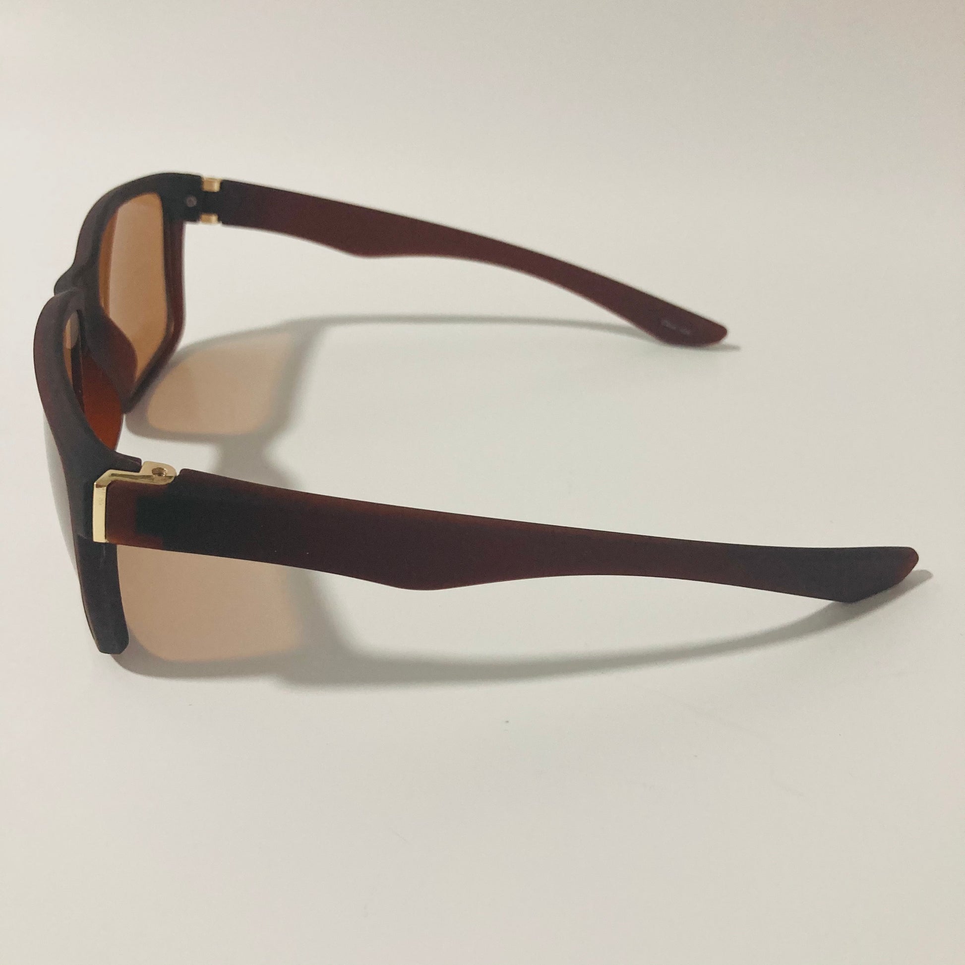 mens brown square sunglasses