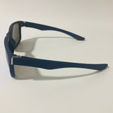mens blue mirrored square sunglasses