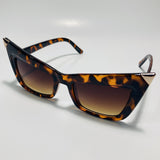 brown goth sunglasses