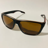 mens brown and black square sunglasses