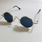 womens and mens gold and black ozzy osbourne sunglasses