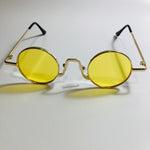womens and mens gold and yellow ozzy osbourne sunglasses