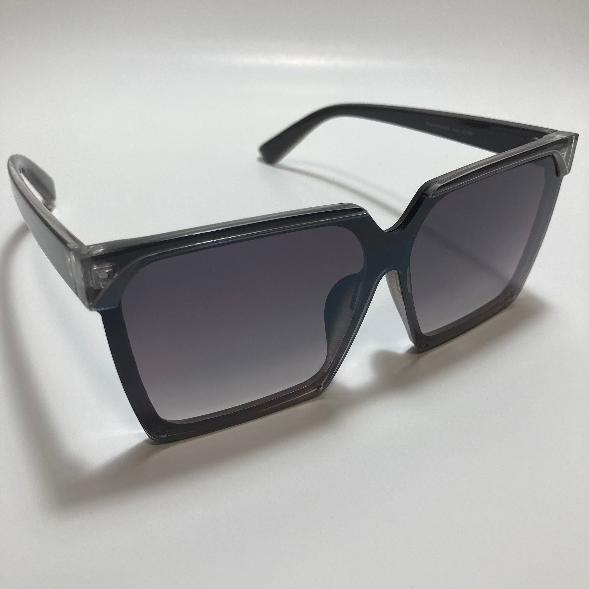 womens gray square sunglasses