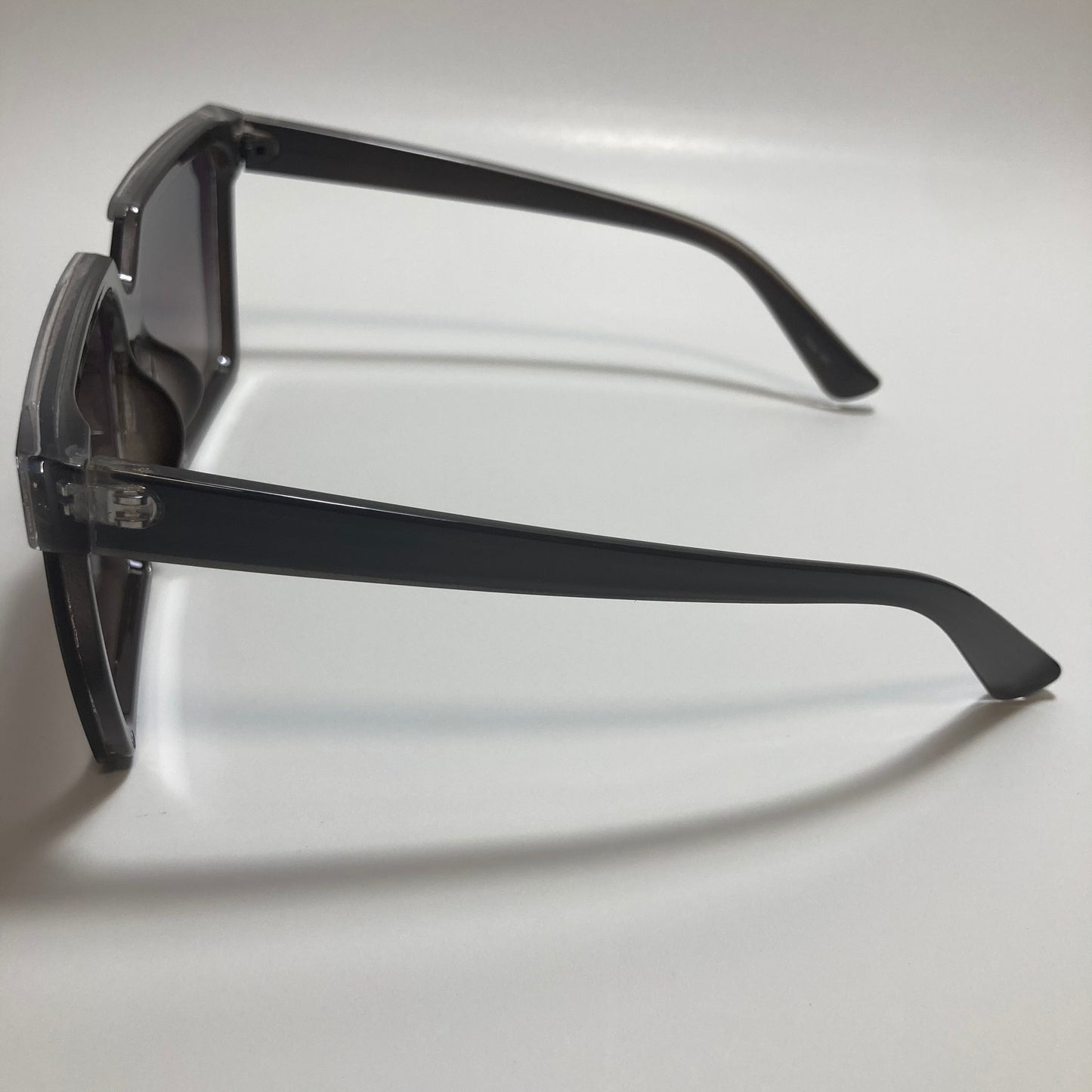 womens gray square sunglasses