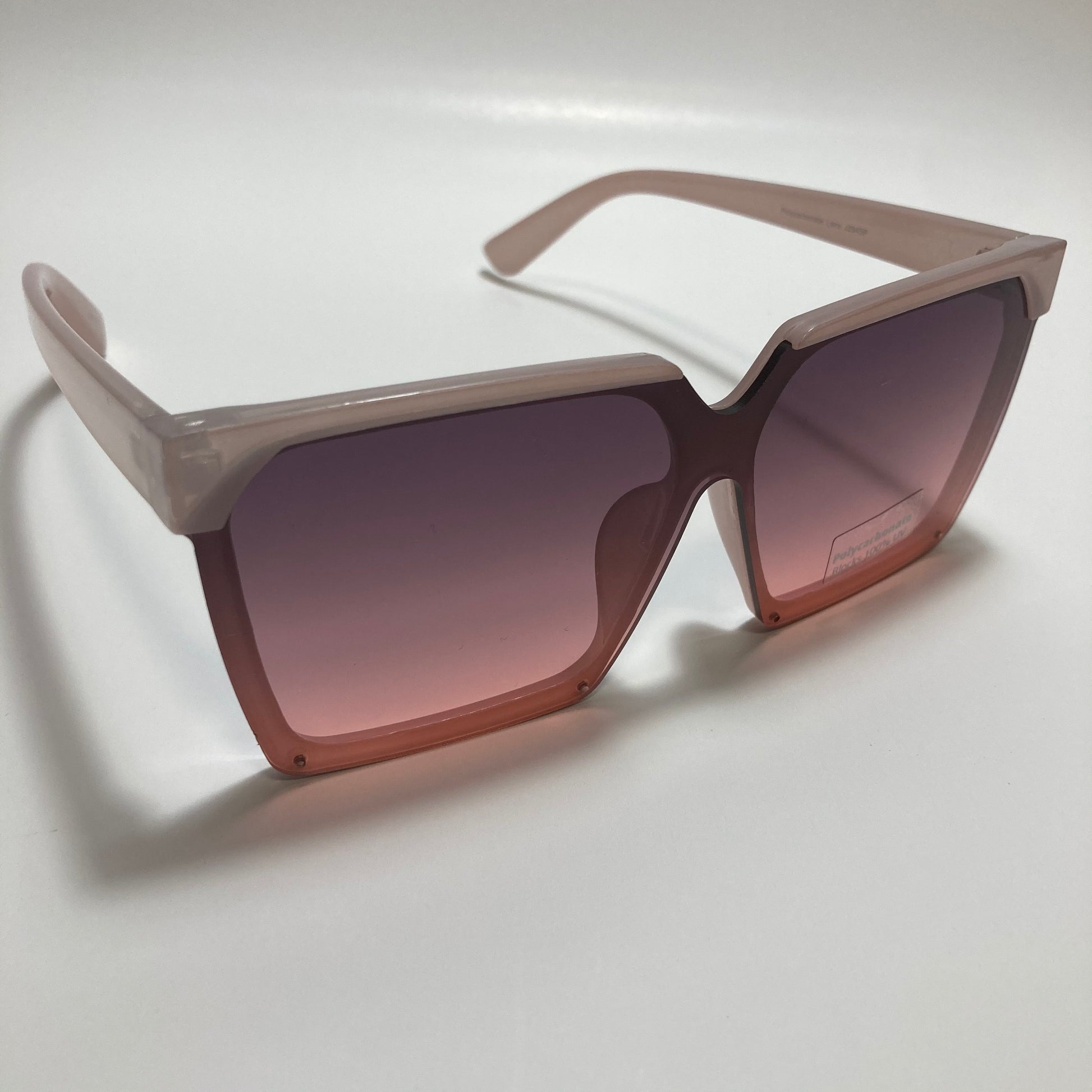 womens pink square sunglasses