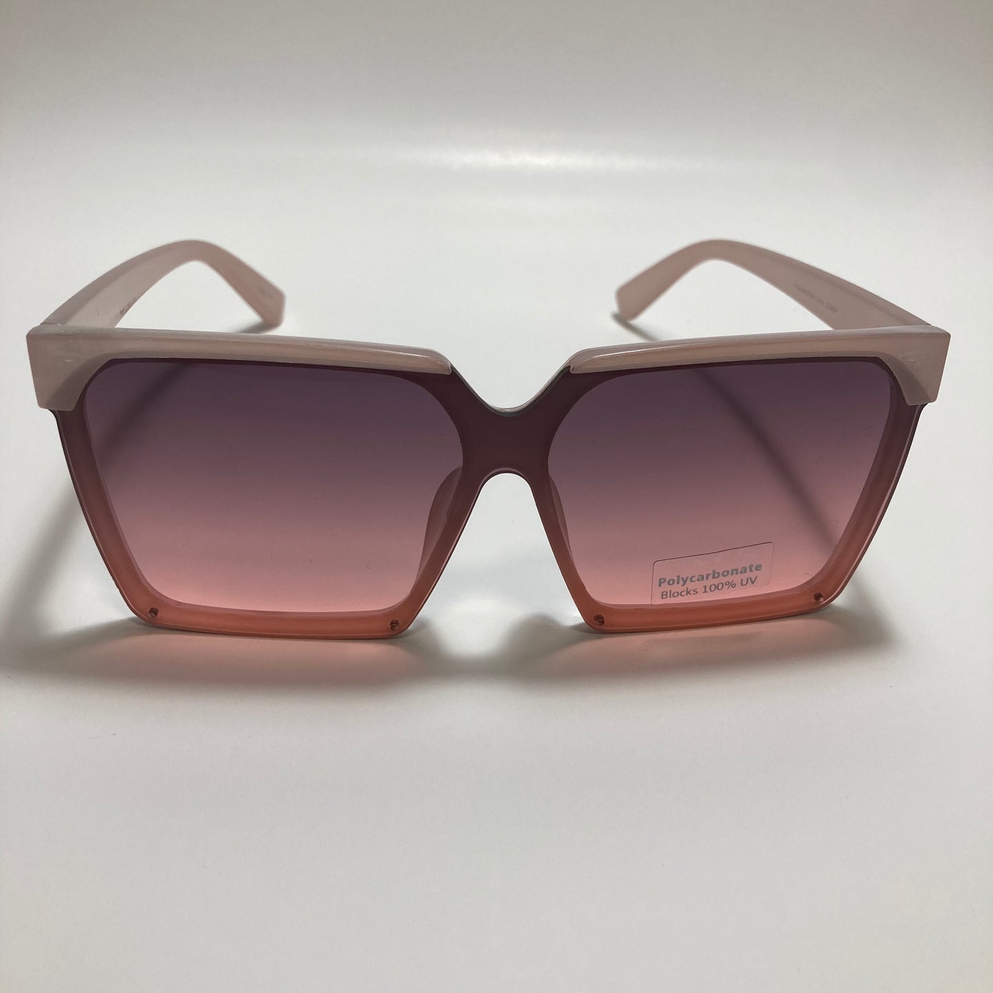womens pink square sunglasses
