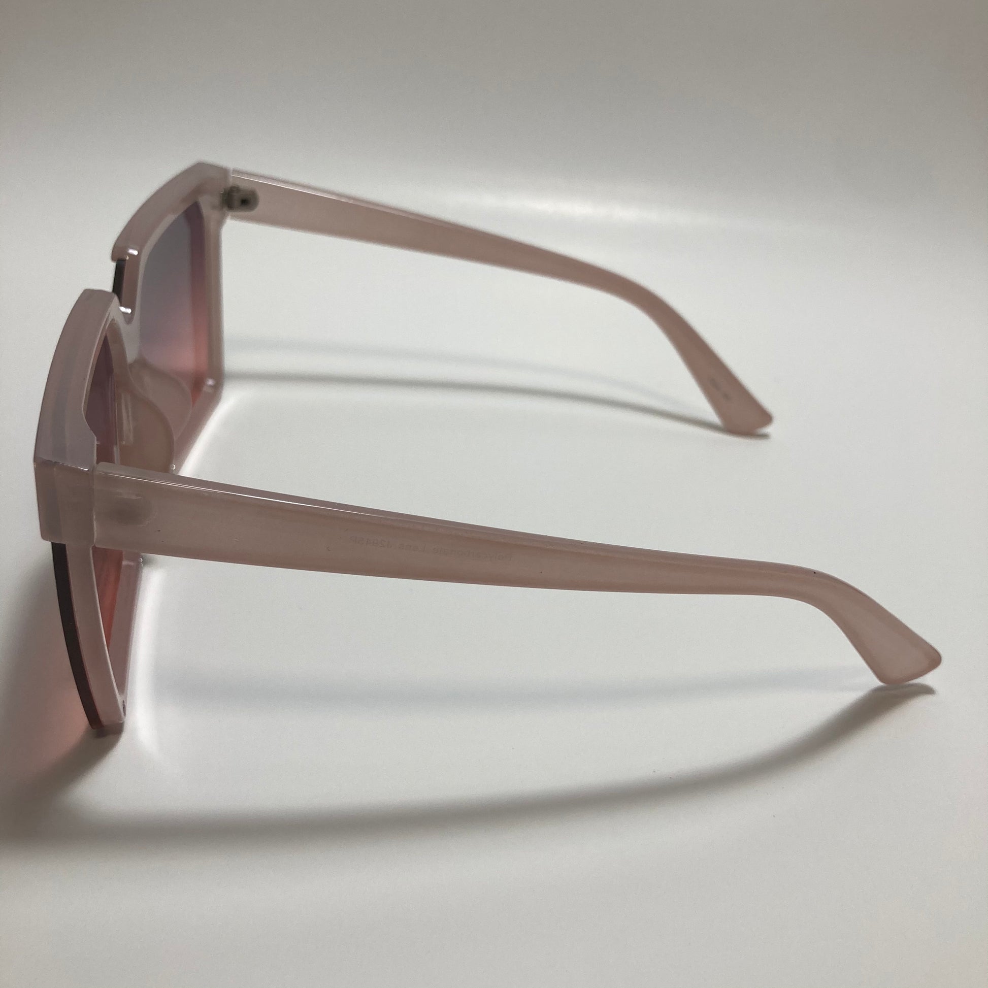 womens pink square sunglasses