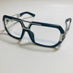 mens and womens black and silver gazelle glasses