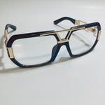 mens and womens brown and gold gazelle glasses