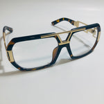 mens and womens brown and gold gazelle glasses