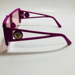 womens pink oversize shield sunglasses