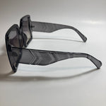 womens gray square oversize sunglasses