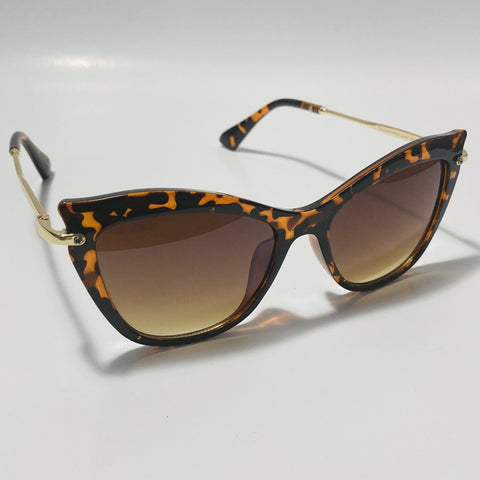 womens brown cat eye sunglasses