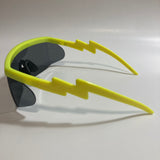 mens black and yellow sport sunglasses