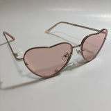 pink and gold heart shape sunglasses
