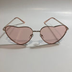 pink and gold heart shape sunglasses