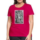 Demon Coochie Women's Premium T-Shirt - dark pink