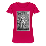 Demon Coochie Women's Premium T-Shirt - dark pink