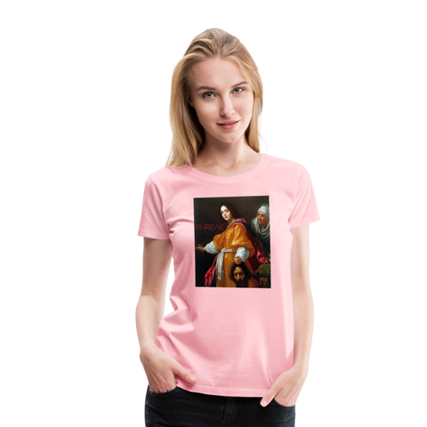A Woman's Scorn Women's Premium T-Shirt - pink