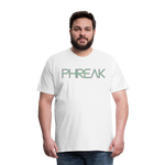 Phreakfish Men's Premium Two-Sided T-Shirt - white