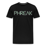 Phreakfish Men's Premium Two-Sided T-Shirt - black
