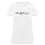 Phreak Spellout Women's T-Shirt - white