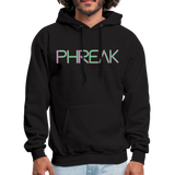 Phreakfish Men's Two-Sided Hoodie - black